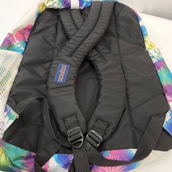 Jansport 5 Compartments Tie Dye Big Backpack Back to school - Picture 12 of 12